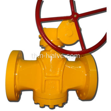 ความดันบาลานซ์ Lubricated Plug Valve